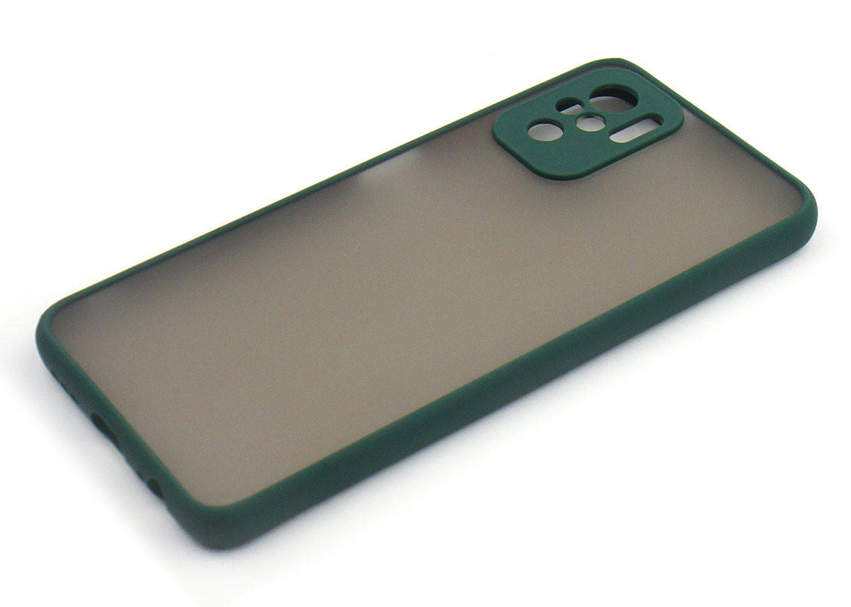 

Чехол CamShield для Xiaomi Redmi Note 10 4G / Note 10s Dark Green, Зелёный