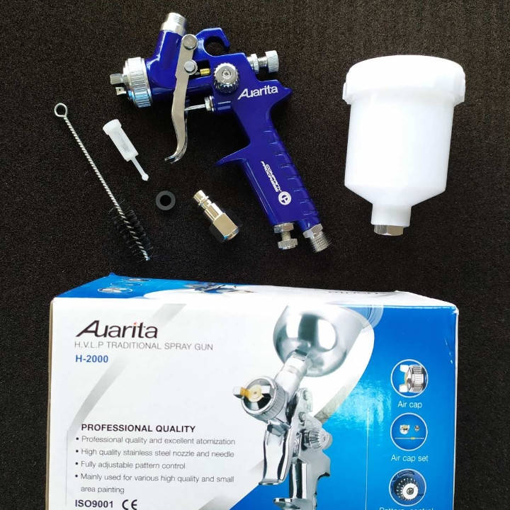 

Краскопульт H-2000 мини HVLP Auarita 1,0