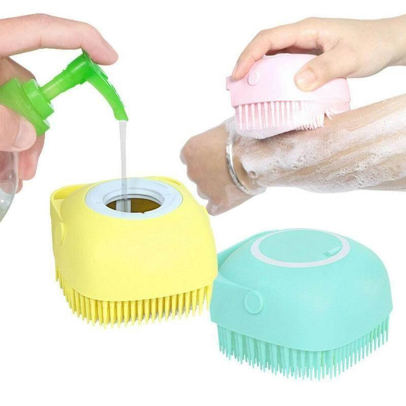 

Силиконовая щетка-мочалка Silicone Massage Bath Brush