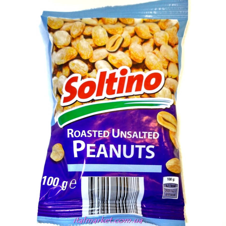 

Арахіс без солі Roasted Unsalted Peanuts 100г