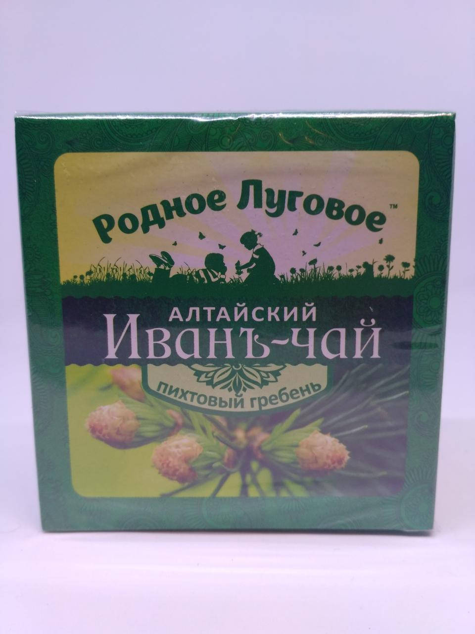 

Иван-чай Алтайский "Пихтовый гребень" (с молодыми почками сосны), 50 г, пачка