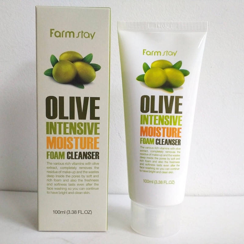 

Пенка для умывания FarmStay Olive увлажняющая с экстрактом оливок 100 мл