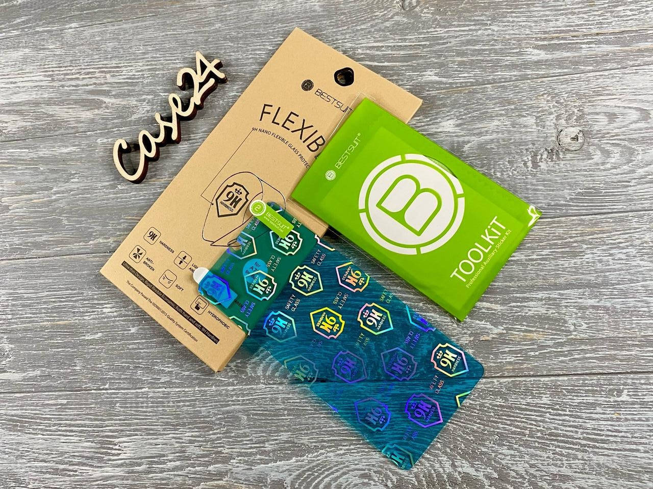 

Защитное гибкое стекло Bestsuit Flexible для Samsung Galaxy A51 (на самсунг а51)