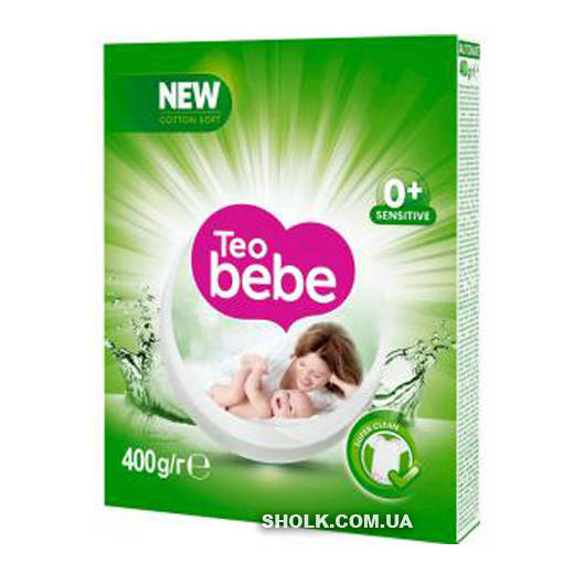 

Стиральный Порошок Teo Bebe Sensitive Green 400 Г (3800024022845)
