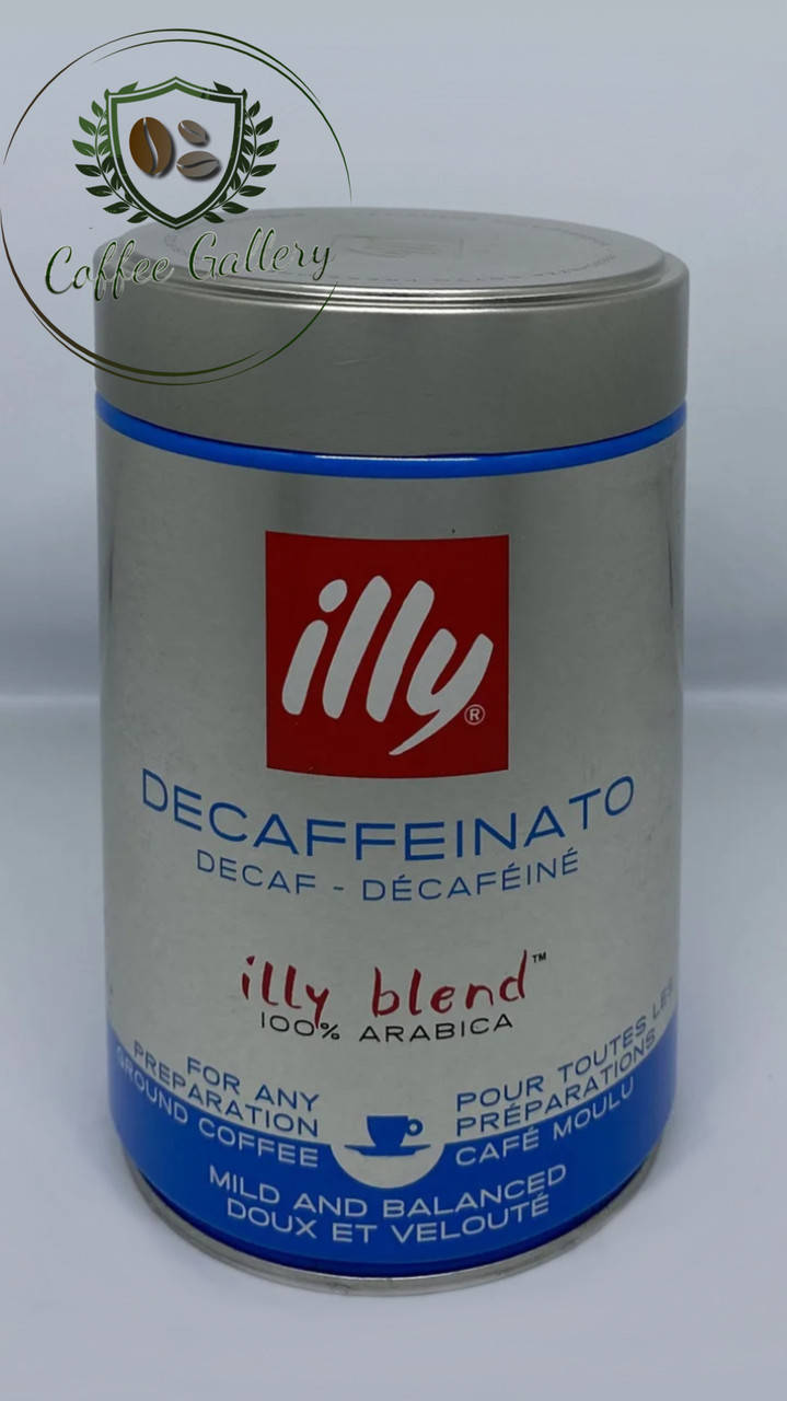 

Кава мелена ILLY DECAFFEINATO 250 г ж\б