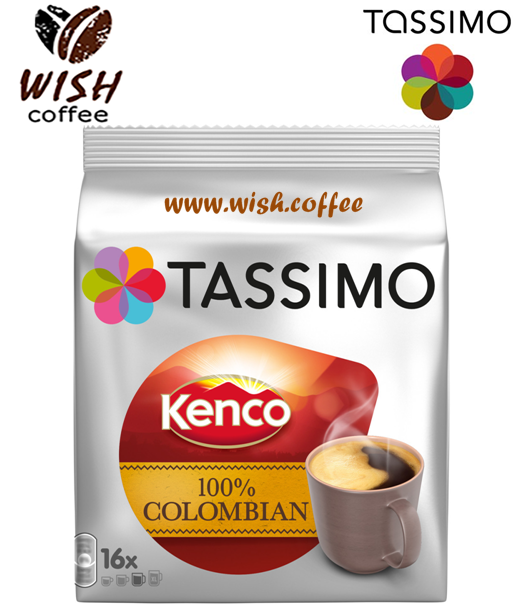 

Кофе в капсулах Тассимо - Tassimo Kenco 100% Colombian (16 порций)