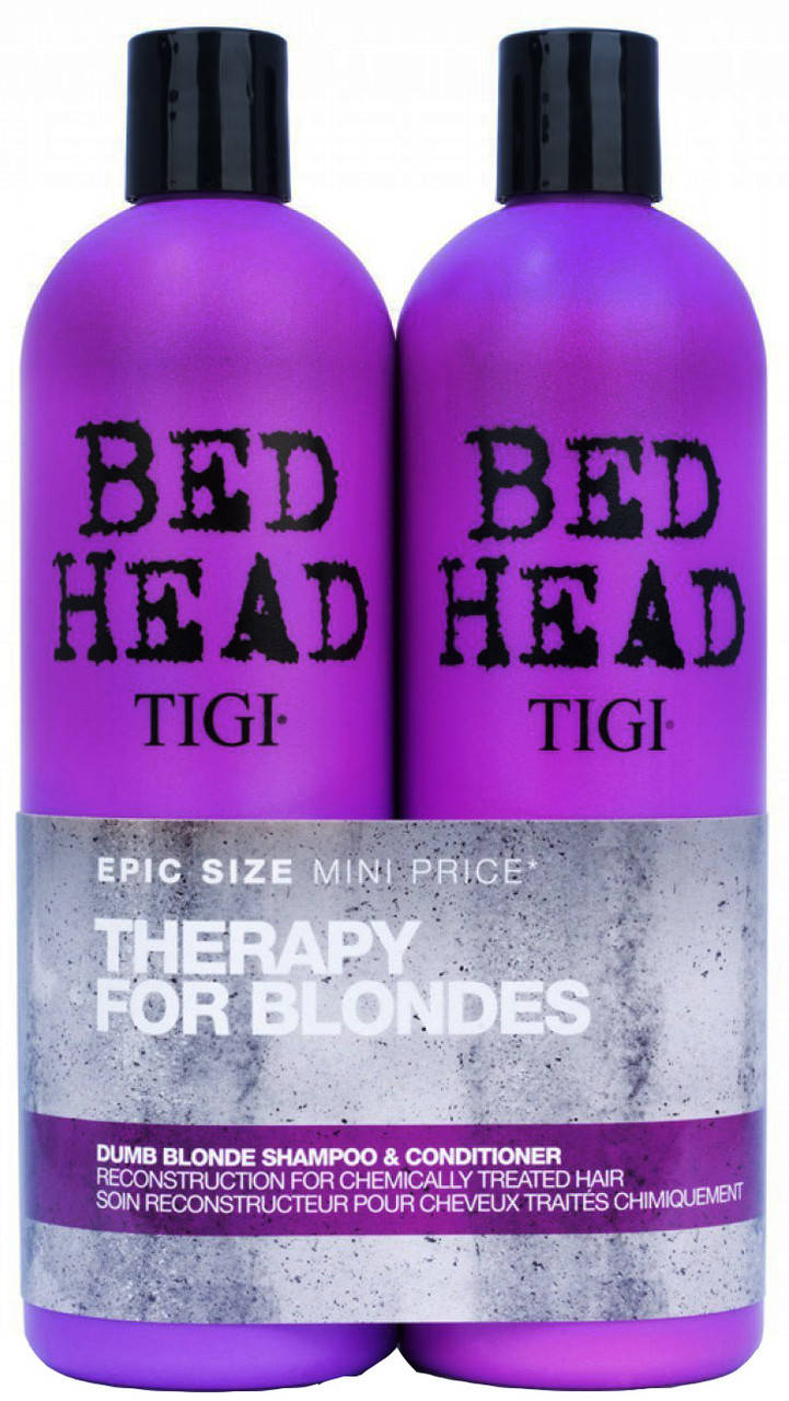 

Шампунь и кондиционер для Блонди волос TIGI Bed Head Colour Combat Dumb Blonde Tween Duo (2 x 750ml)