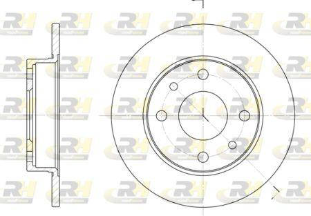 

Тормозной диск YUGO SANA / ZASTAVA YUGO / FORD KA (RU8) / LANCIA Y (840_) 1980-2016 г.