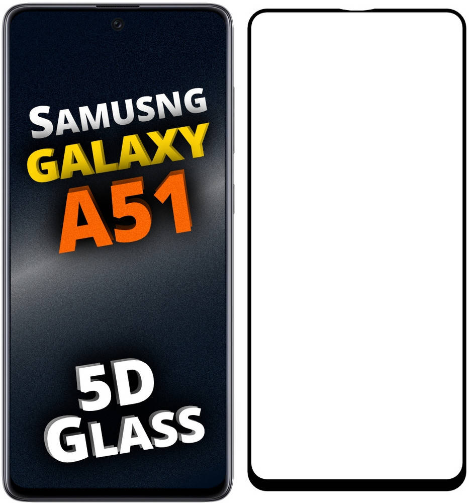 

5D стекло Samsung Galaxy A51 A515 (Защитное Full Glue) Black, Черный