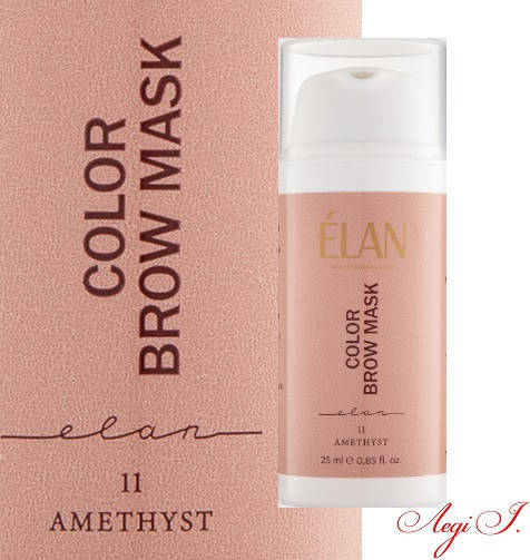 

Тонирующая маска для бровей 11 Elan COLOR BROW MASK. Amethyst