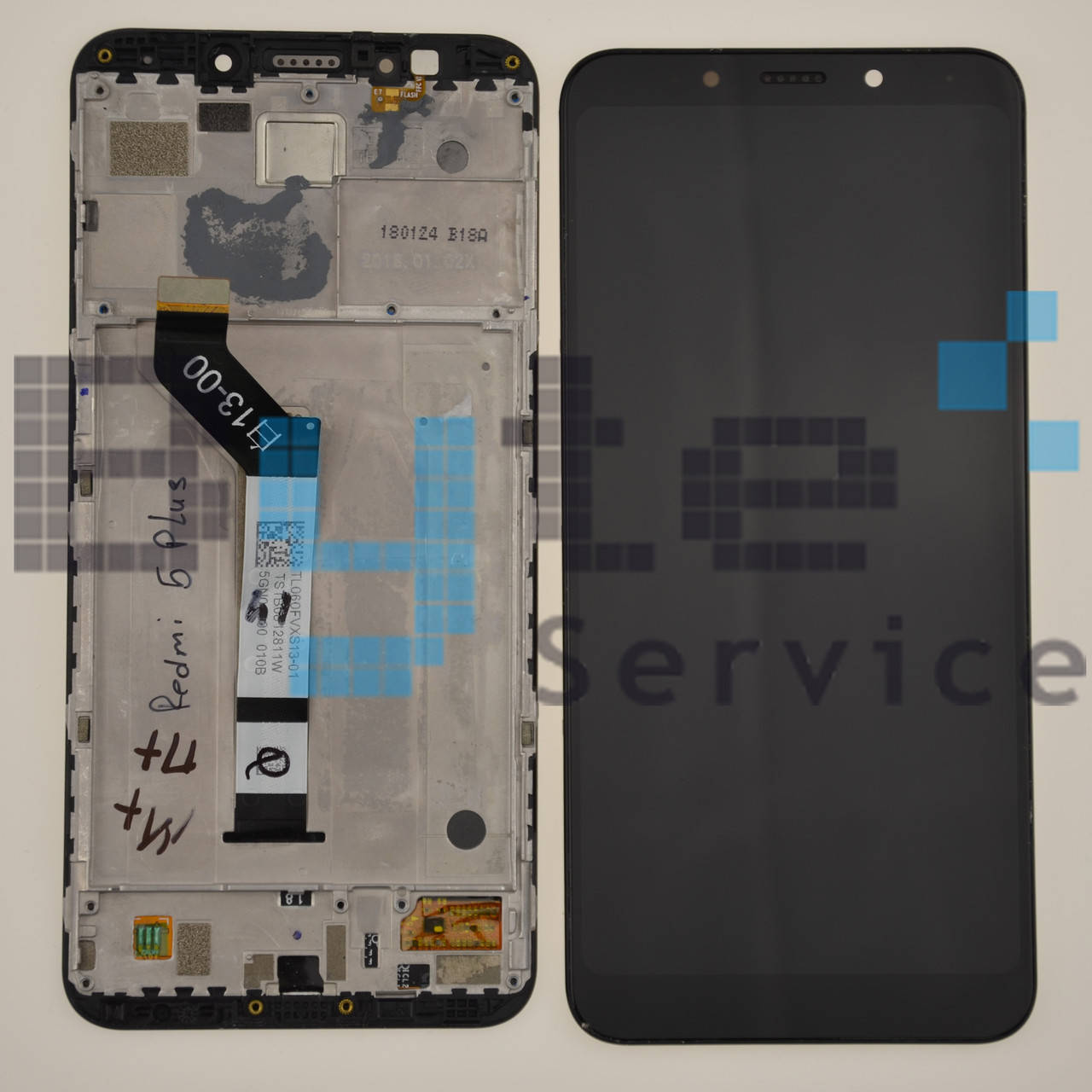 

Дисплейный модуль в сборе Xiaomi Redmi 5 Plus (REF) Black original, Черный