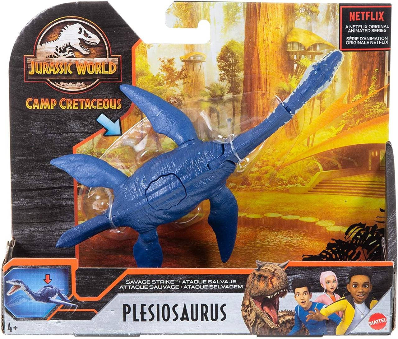 

Динозавр Плезиозавр Мир Юрского Периода 20 см Jurassic World Plesiosaurus Mattel GVG50