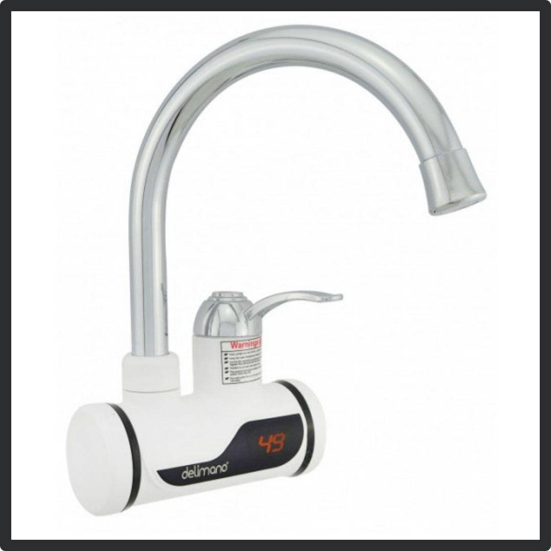 

Водонагревательный кран (с дисплеем,боковое подкл.) DELEMANO| Водонагреватель с LCD экраном - 200133