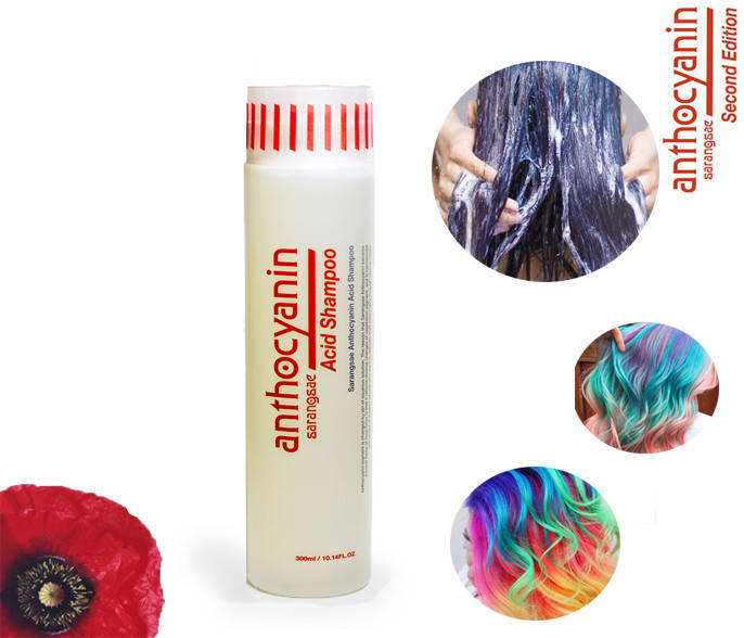 

Шампунь кислотный Anthocyanin Acid Shampoo, 300мл