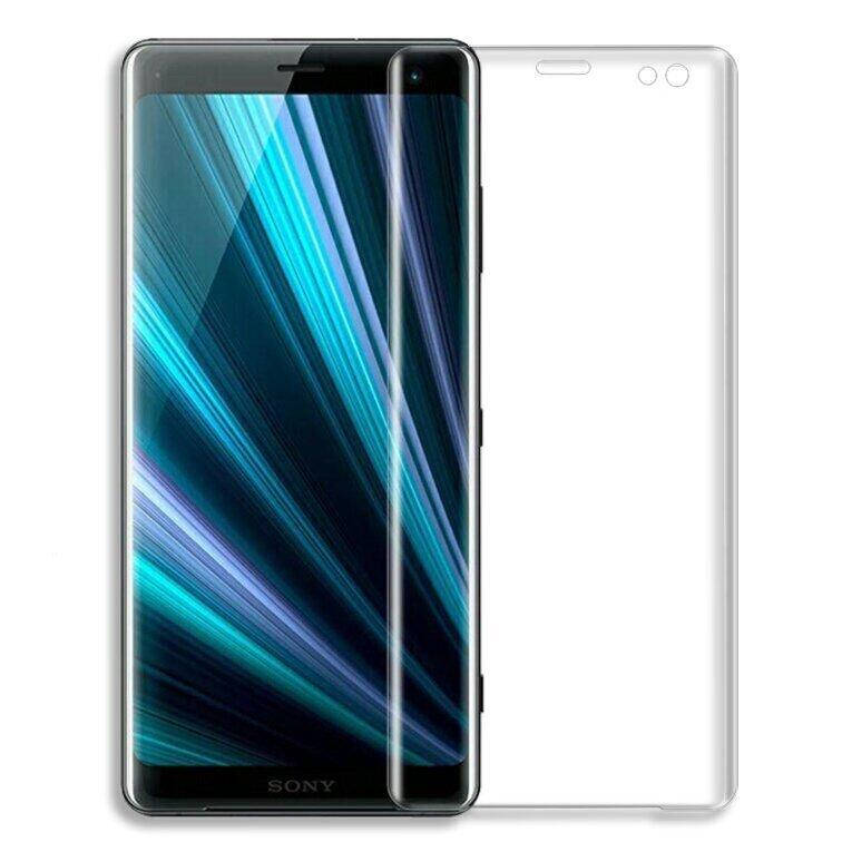 

Защитное стекло 3D на весь экран для Sony Xperia XZ3, Прозрачный