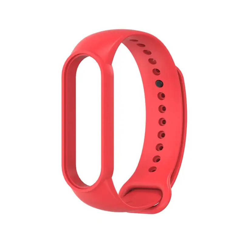 

Сменный ремешок на фитнес браслет Xiaomi Mi Smart Band 4 Красный