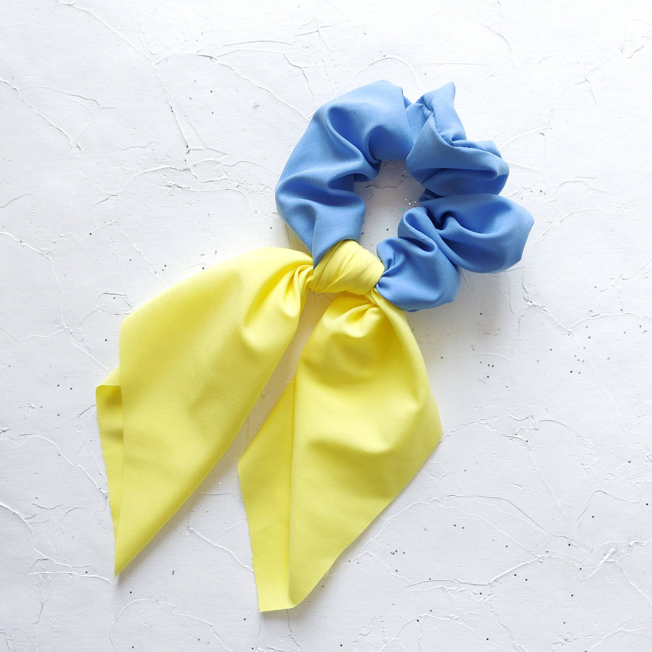 

Резинка твіллі софт ГОЛУБА З ЖОВТИМ