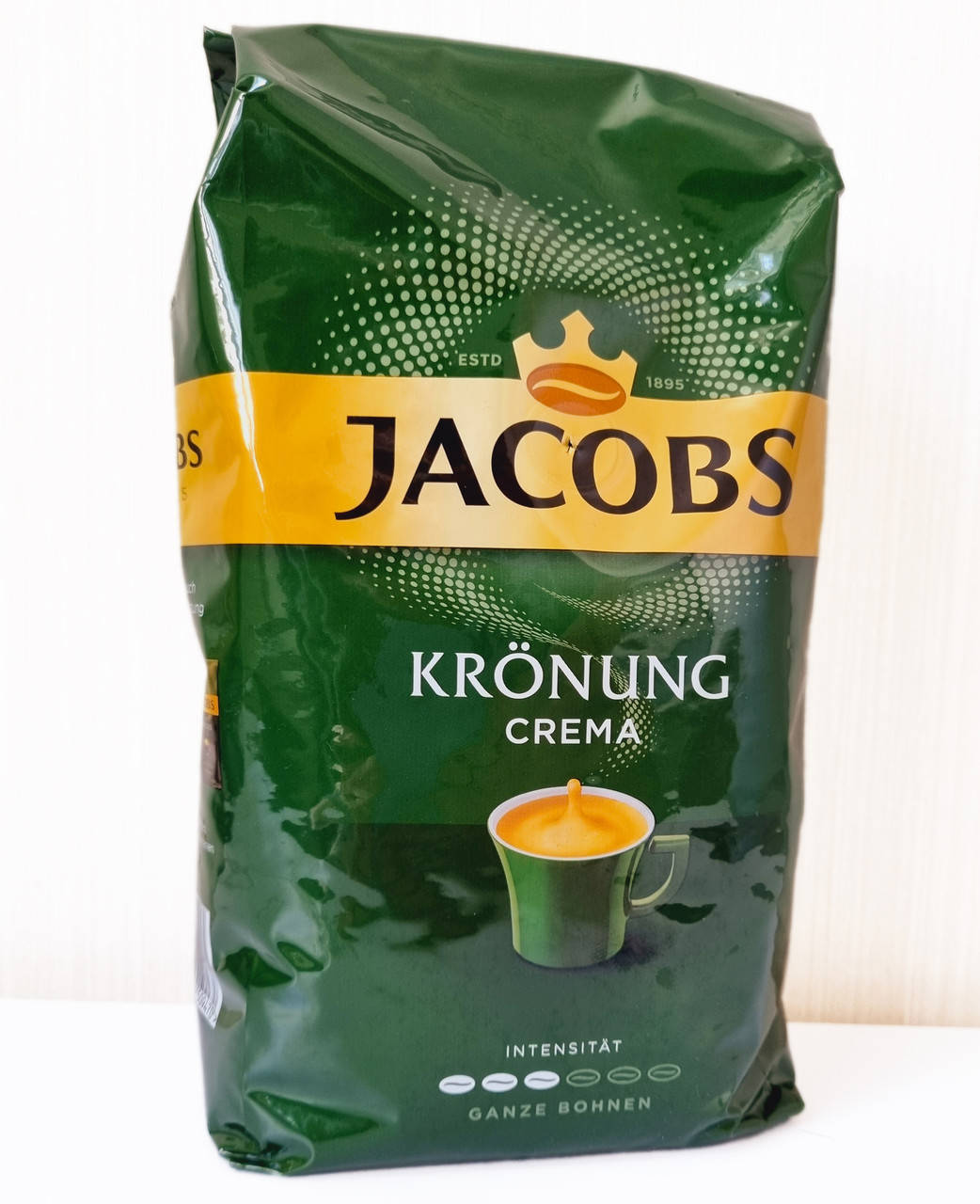 

Кофе в зёрнах Jacobs Kronung Crema (Якобс Королевский) 1000г Германия