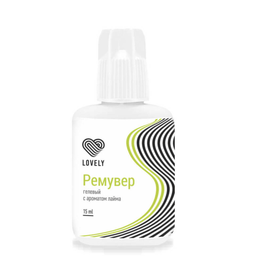 

Ремувер гелевый Lovely с ароматом лайма,15 мл