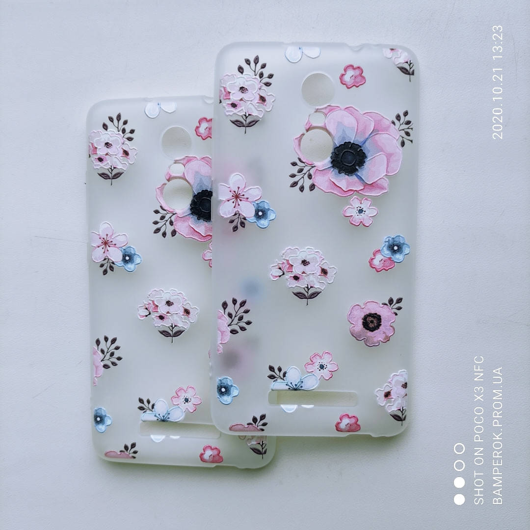 

Чехол с 3D рисунком Flowers Case для Xiaomi Redmi Note 3.