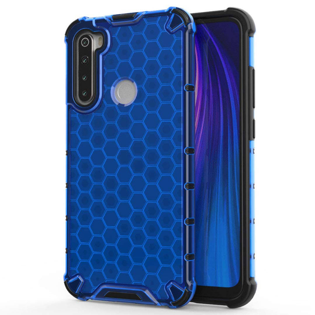 

Ударопрочный чехол на Xiaomi Redmi Note 8 / Ксиоми Редми Ноут 8 синий