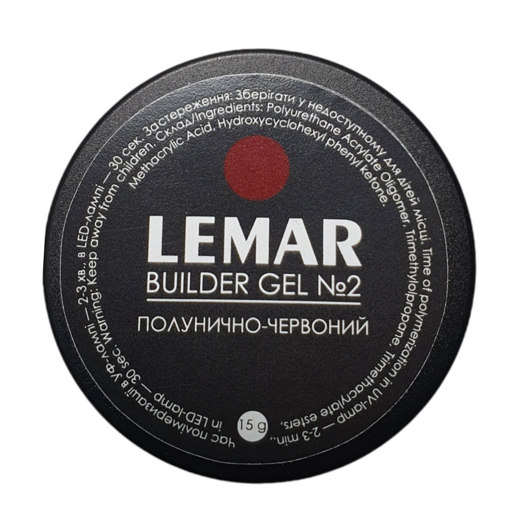 

Builder Gel Lemar гель №2, 15 мл