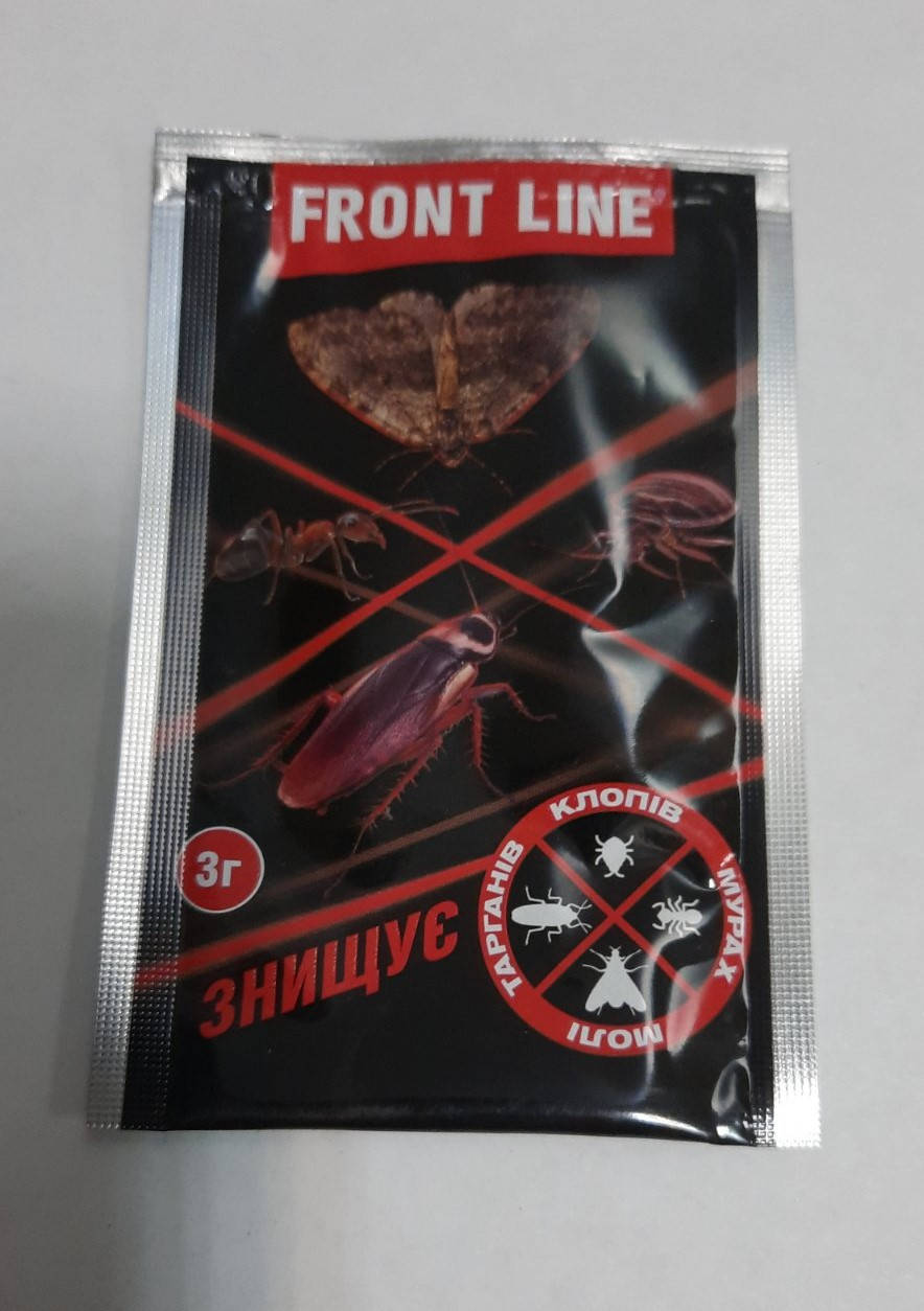 

Фронтлайн средство от тараканов, блох, моли и муравьев 3 г, Швидка допомога