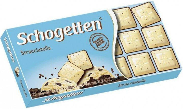 

Шоколад Schogetten Stracciatella 100г