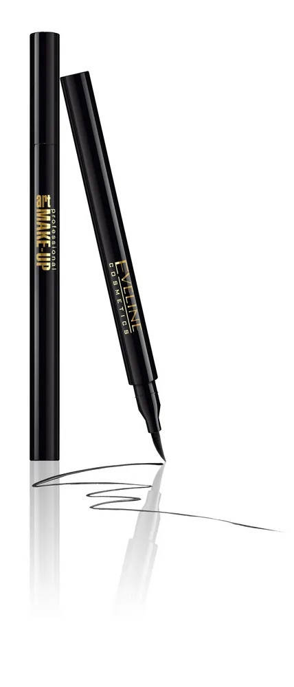 

Подводка-фломастер для глаз Eveline Art MAKE-UP водостойкая черная