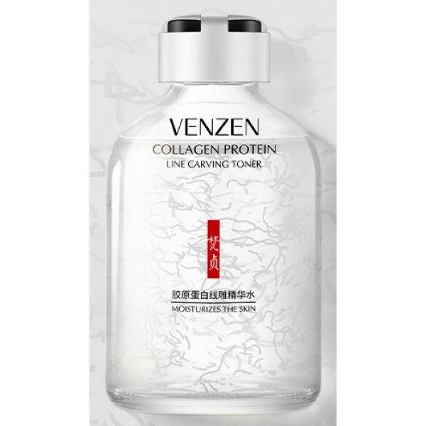 

Антивозрастная эссенция для лица с коллагеном VENZEN Collagen Protein Line Carving Toner (50мл)