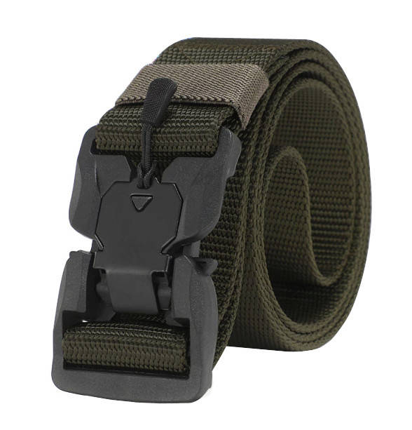 

ТОПчик Ремінь тактичний Assault Belt YD888 з магнітною пряжкою 140 см Dark Green ВсеОК