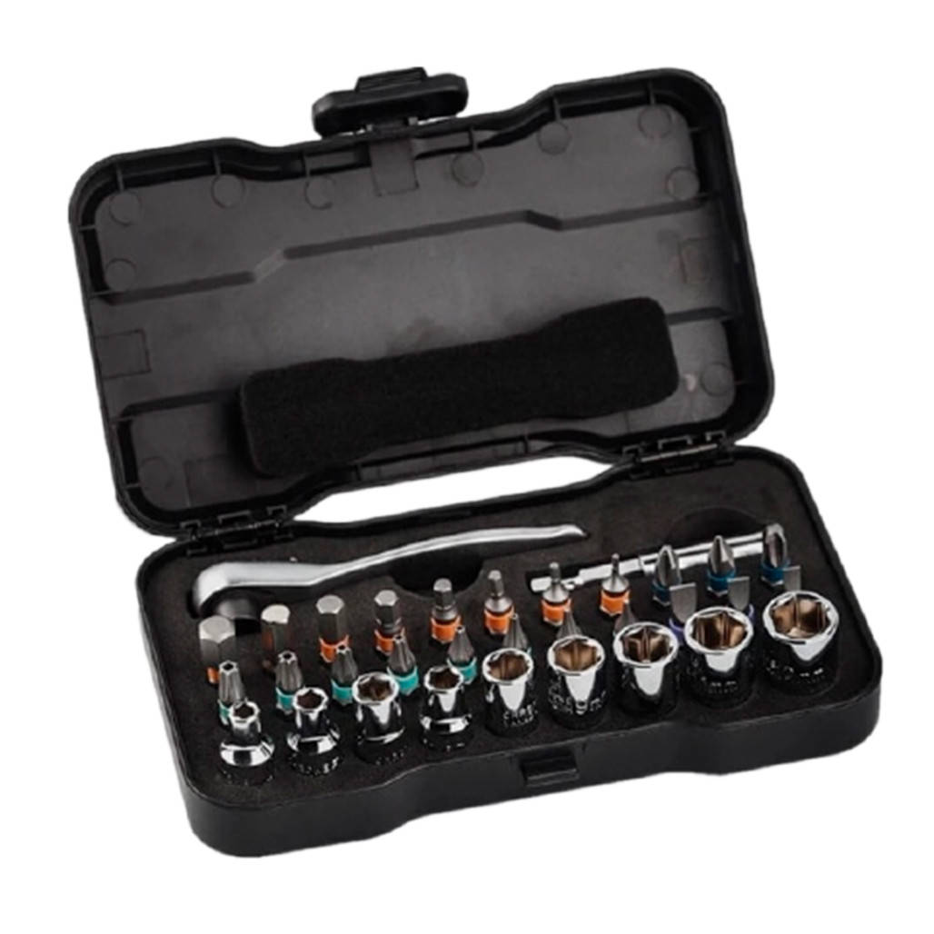 

Отвертка с комплектом бит и насадок Xiaomi Duka Multi-purpose Ratchet Wrench Tool Kit 33in1 (RS-2) [62971]