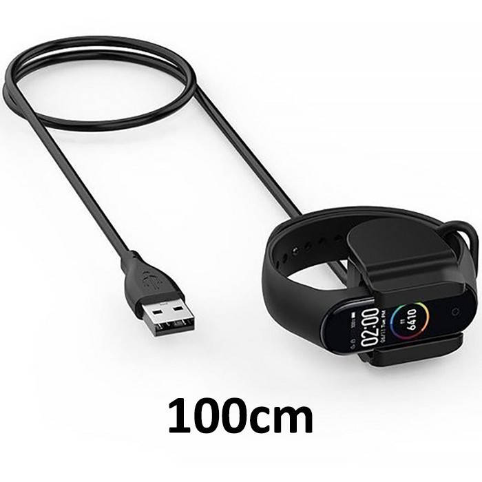 

Зарядное устройство Smart Clip Charger для Xiaomi Mi Band 4 100cm, Черный