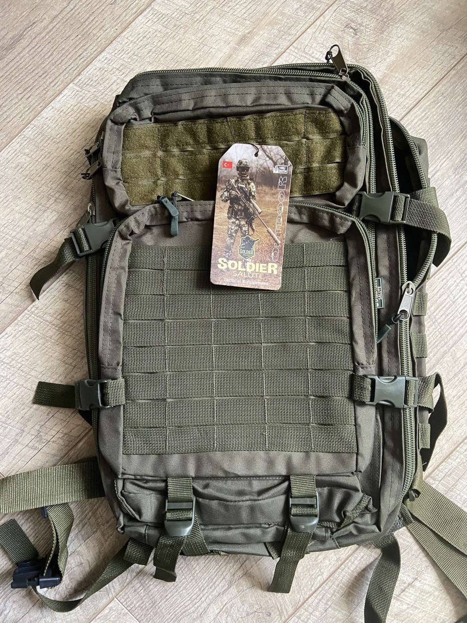 

Тактический рюкзак Combat, 45L, рюкзак для военных, Турция, Песочный