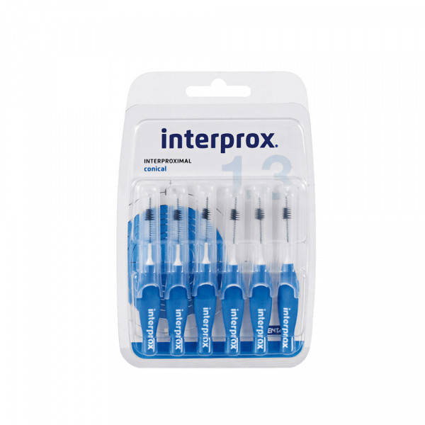 

Межзубные щетки INTERPROX 4G, 1.3 мм, CONICAL, 6 шт