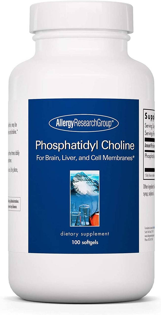 

Allergy Research Phosphatidyl Choline / Фосфатидилхолин 100 капсул
