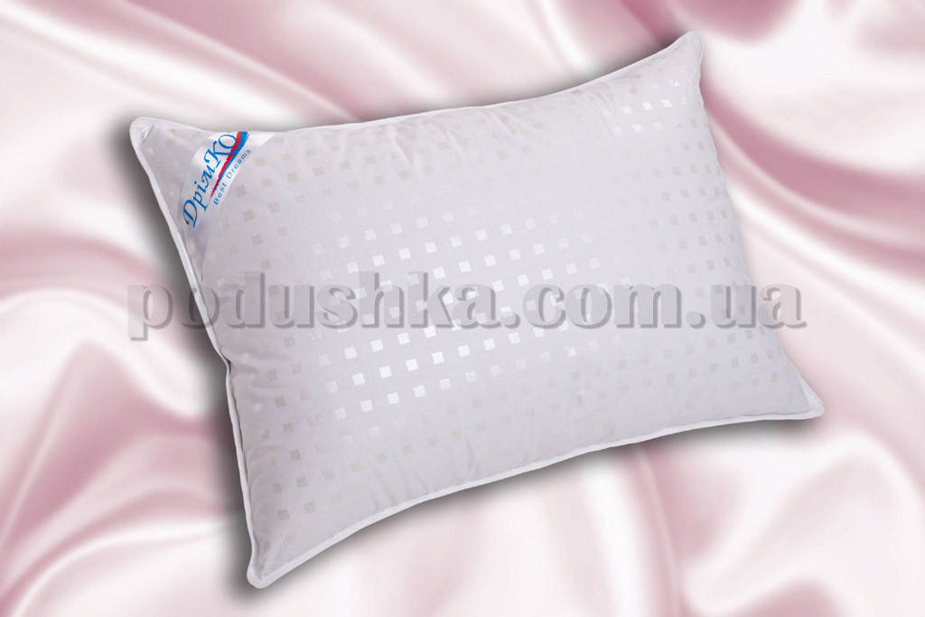 

Подушка пуховая Дримко Любимая 50х70 см легкая, вес 250 г