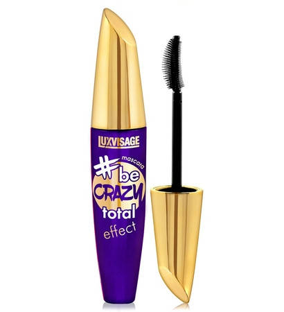 

Тушь для ресниц Luxvisage Be Crazy total effect, Черный
