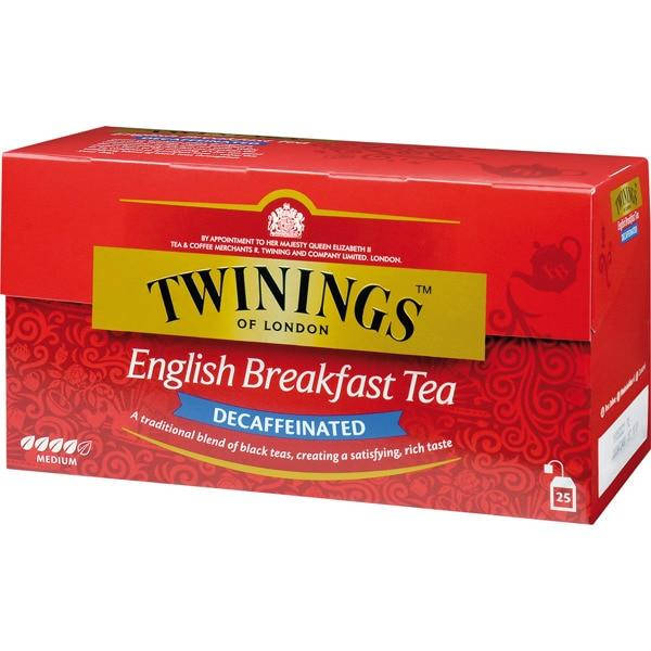 

Чай Твайнінгс Twinings English Breakfast Decaffeinated 25пак.