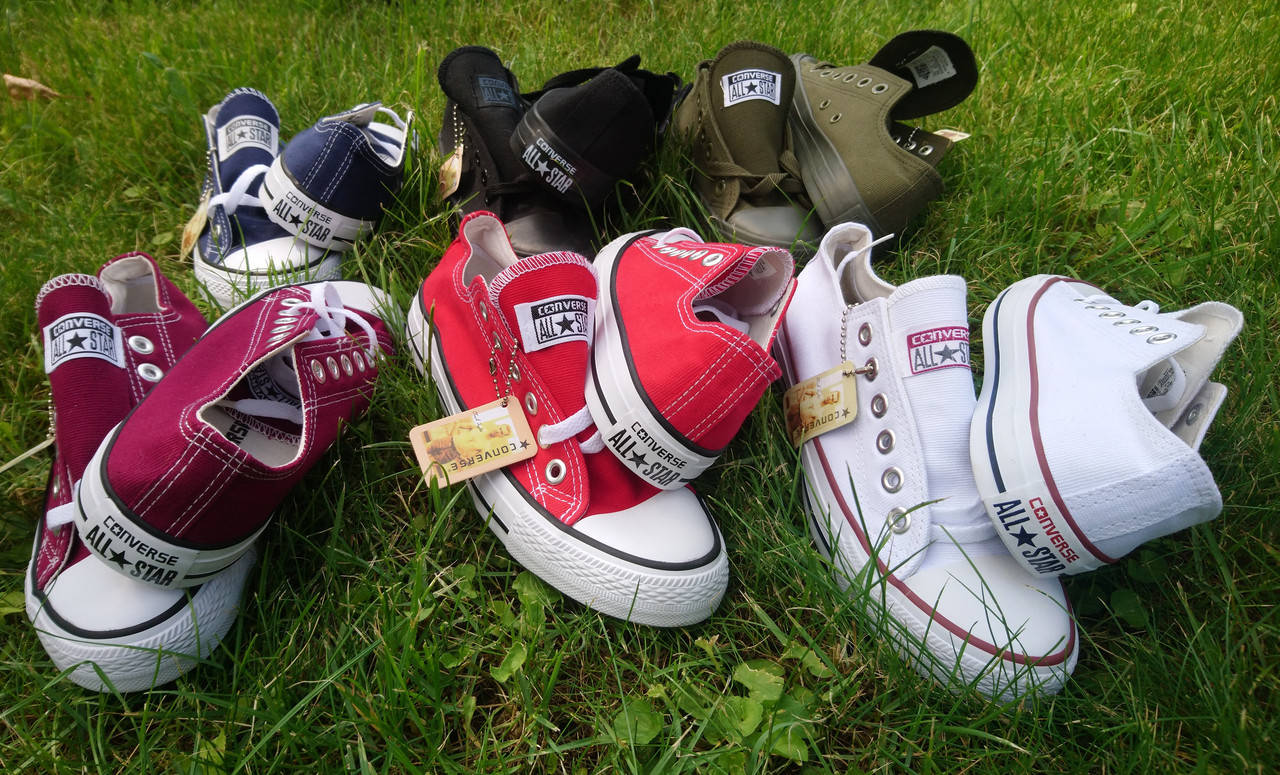 

Кеды Converse All Star 35-46 женские и мужские низкие Конверс