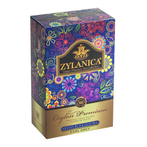 

Чай ZYLANICA Ceylon Premium Collection Бергамот FBOP 100 гр
