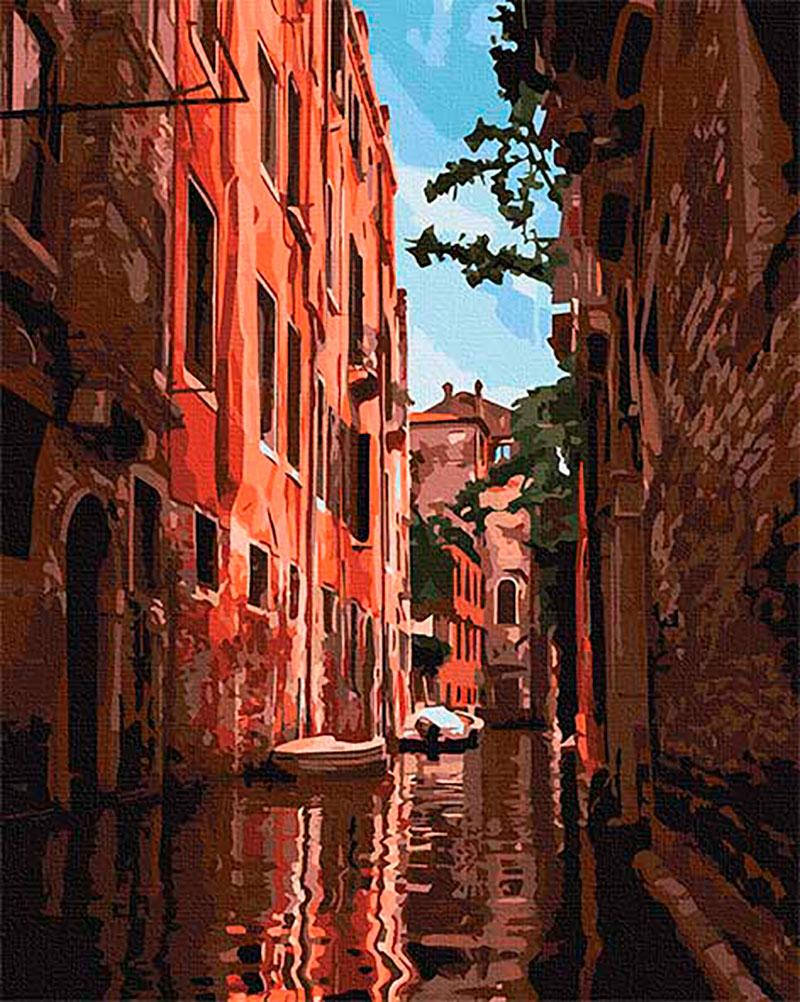 

Картина по номерам "Канал Каннареджо. Венеция" 40*50 см *