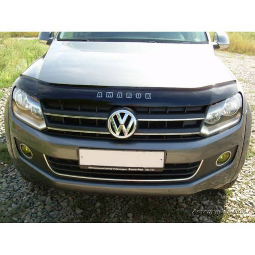 

Дефлектор капота, мухобойка VW Amarok с 2010 г.в. VIP