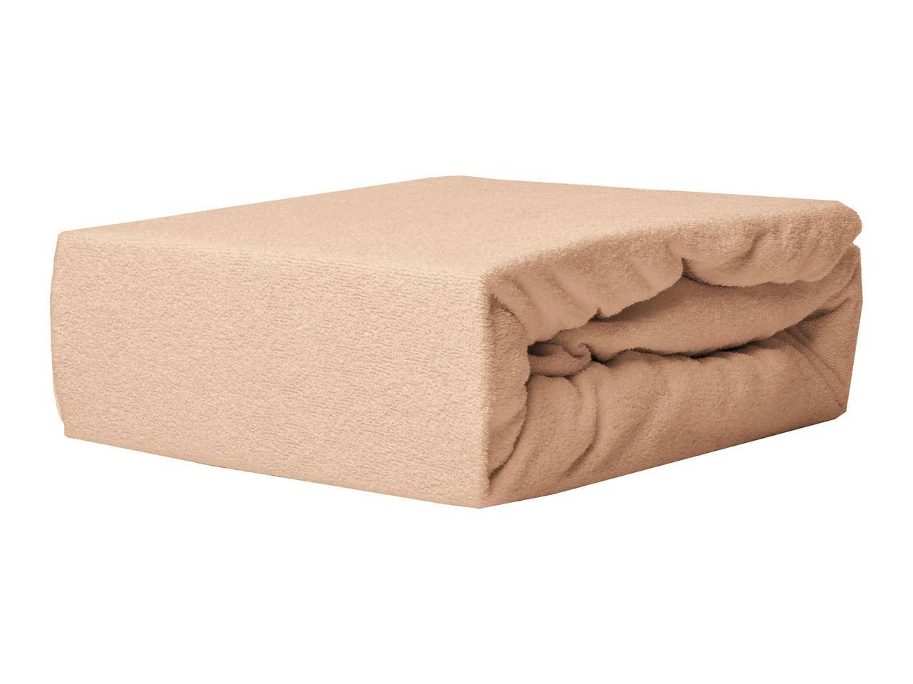 

Простыня Махровая На резинке NR 015 P.P.H.U. J&M 6047 140x200 см Бежевая, Бежевый