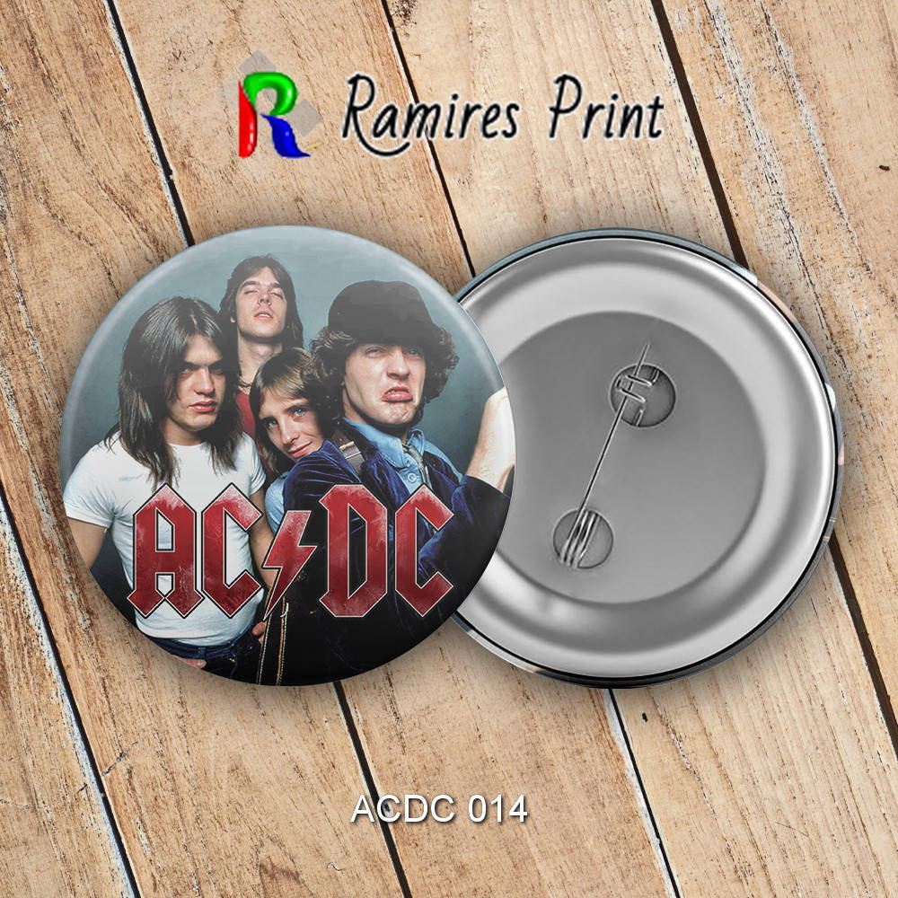 

Значок рок AC/DC 014