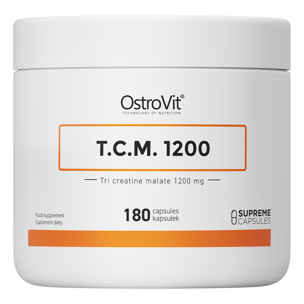 

Креатин OstroVit - Tri Creatine Malate 1200 (180 капсул)