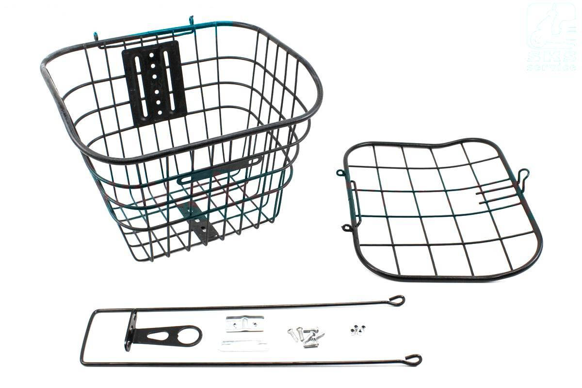 

Корзина багажная передняя 26" с крышкой, черная YZ-061 (409474)