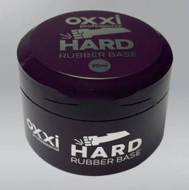 

База каучуковая для гель-лака Oxxi Hard Base, 30 мл