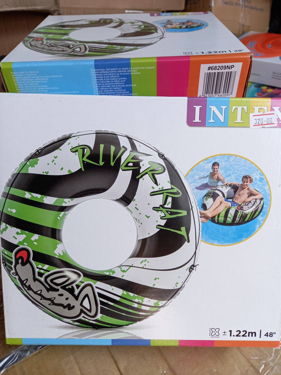 

Большой надувной круг Intex