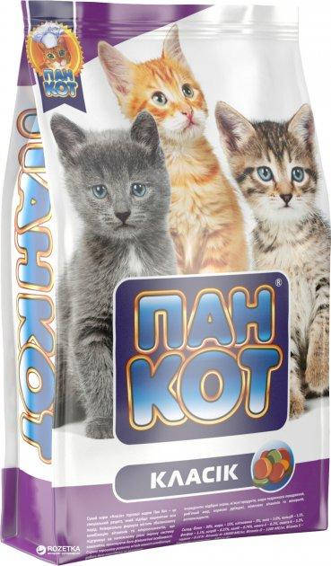 

Сухой корм для котят Пан Кот Классик 10 кг.